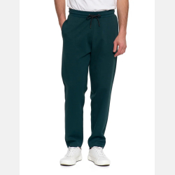 MĘSKIE spodnie DRESOWE, BAWEŁNA, GŁADKIE, kieszenie ZIELONE MORAJ